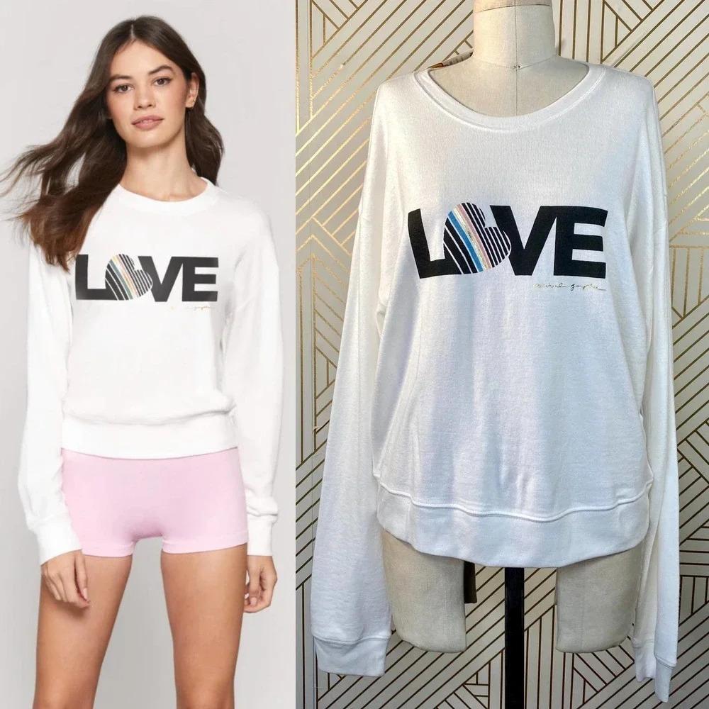 Spiritual Gangster Love Savasana Crewneck Pullover